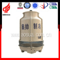 25T round low noise plastic and frp counter cooling tower